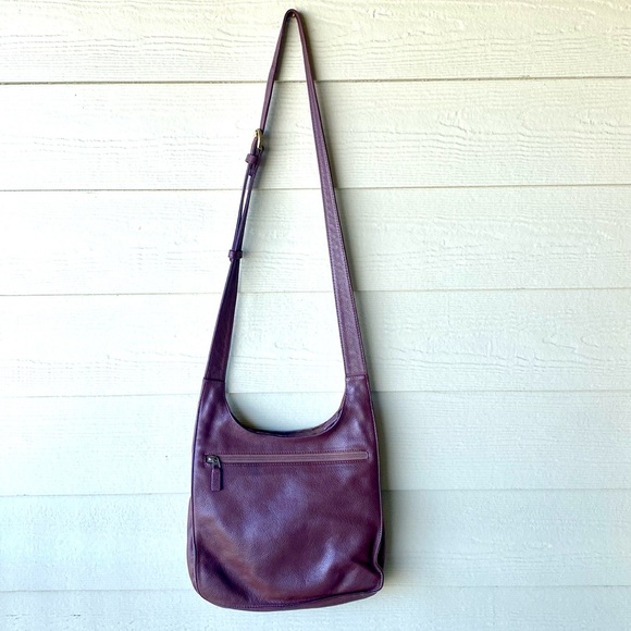 JP Ourse & Cie The Traveler Full Grain Leather Crossbody Messenger Bag - Picture 5 of 16
